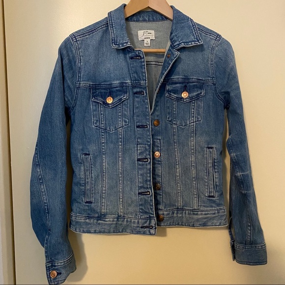 J.Crew Classic Denim Jacket - Sz S - NWOT 🌻 - Picture 2 of 4